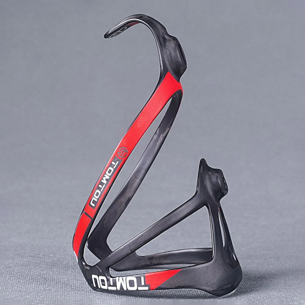 Фото Крепление для бутылки TOMTOU UD Carbon (держатель для бутылки) для велосипедов, легкое, 18 г, для MTB и шоссейных велосипедов №3
