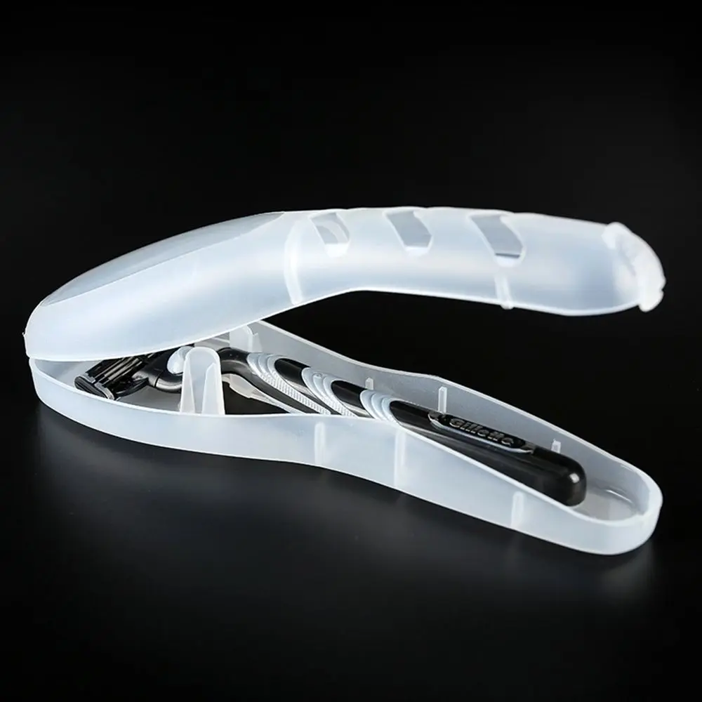 

1PC Universal Shaver Storage Box Eco-Friendly PP Men's Razor Case