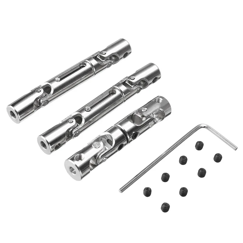 

Universal 4/6 Wheel Drive Stainless Steel Shaft CVD For WPL B14 B14K B24 B24K C34 C34K C44 /12 MN D90 MN-D91