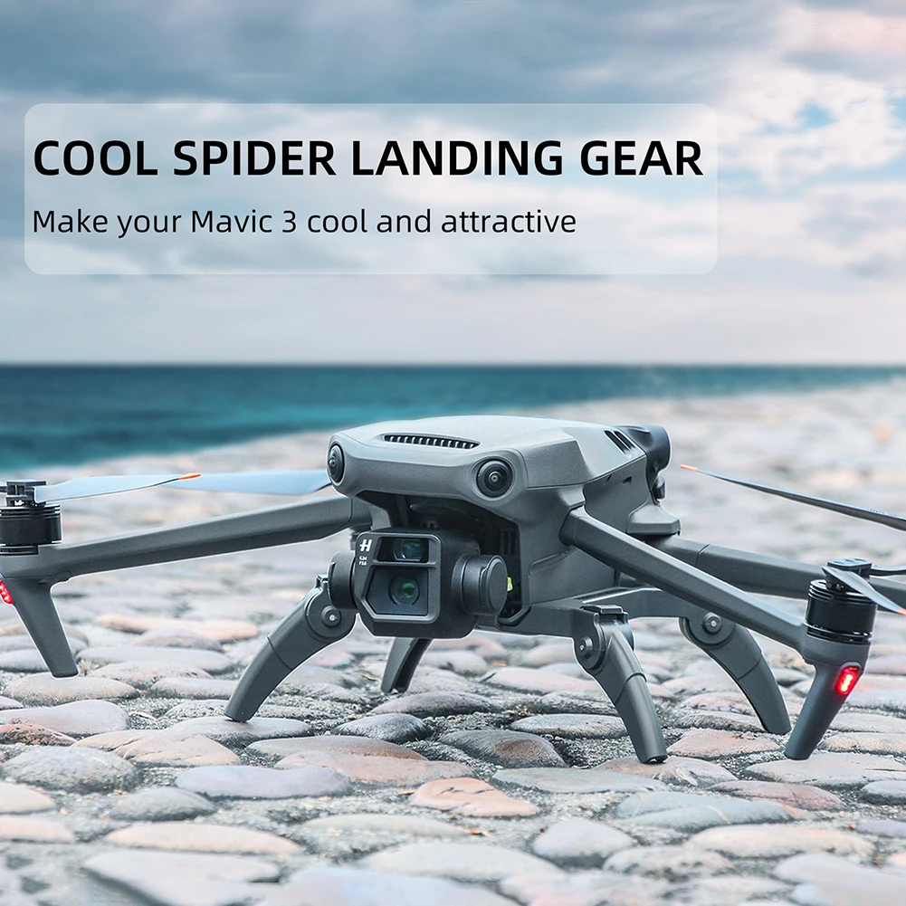 

Запасной Расширенный посадочный шасси для дрона Sunnylife для дрона DJI Mavic 3 складной увеличивающий рост штатив-тренога аксессуары