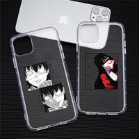 kakegurui jabami yumeko anime phone case transparent soft for iphone 12 11 13 7 8 6 s plus x xs xr pro max mini