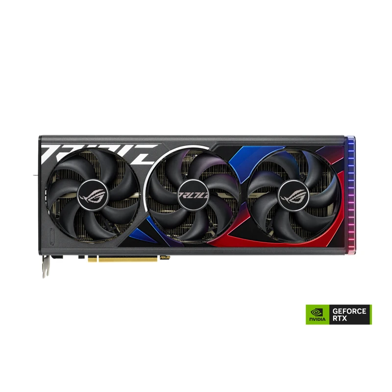 

ASUS ROG-STRIX-RTX4090-O24G-GAMING / WHITE RTX4090 TI O24G GDDR6X 384BIT GAMING Graphics Cards