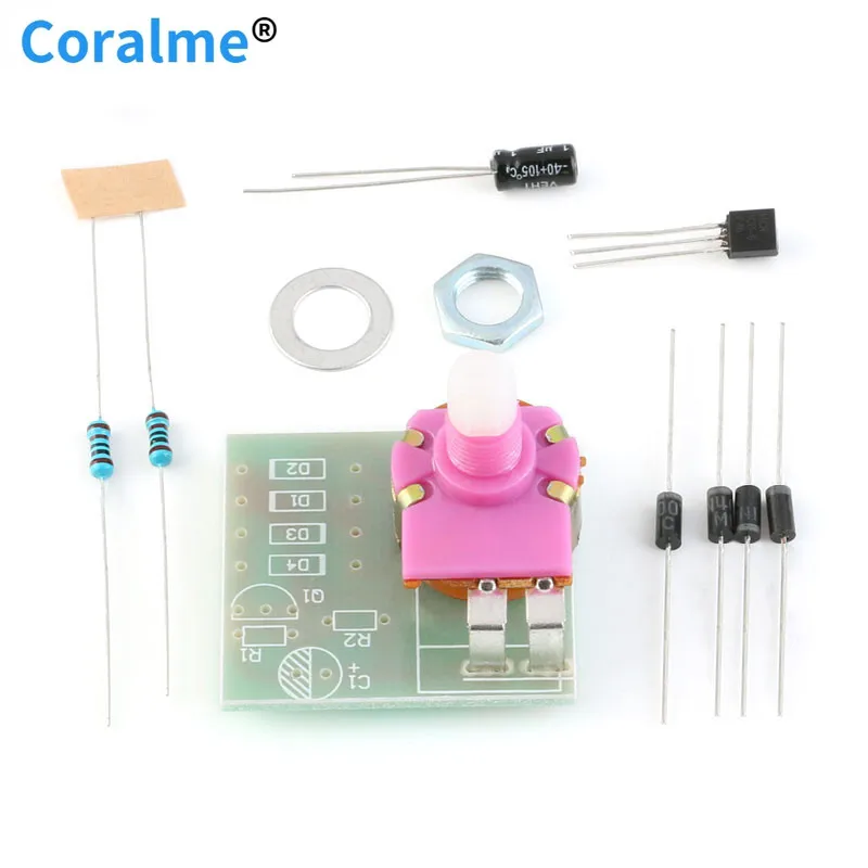 

Dimmers Light Board Kit DIY Unidirectional Thyristor Table Lamps Dimming Practice Board Integrated Circuits Electronic Parts
