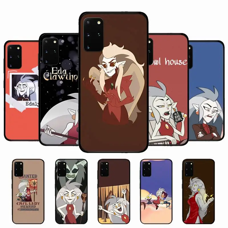 

Disney The Owl House Eda Clawthorne Witch Phone Case for Samsung S10 21 20 9 8 plus lite S20 UlTRA 7edge