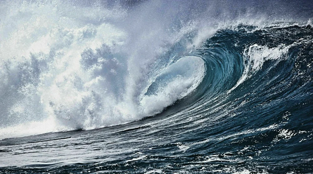 Новый Большой Волнистый пляжный постер для серфинга на холсте для украшения гостиной домашний настенный Декор картина