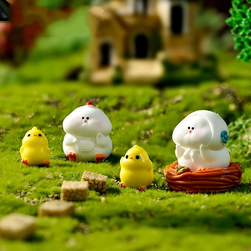 Мини-горшки для кукольного домика с декоративными растениями - купить по