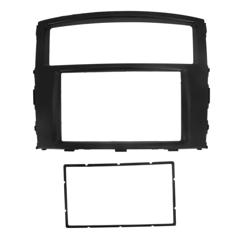 Автомобильный радиоприемник 9 дюймов облицовка для Mitsubishi Pajero 2007-2010 2 Din DVD