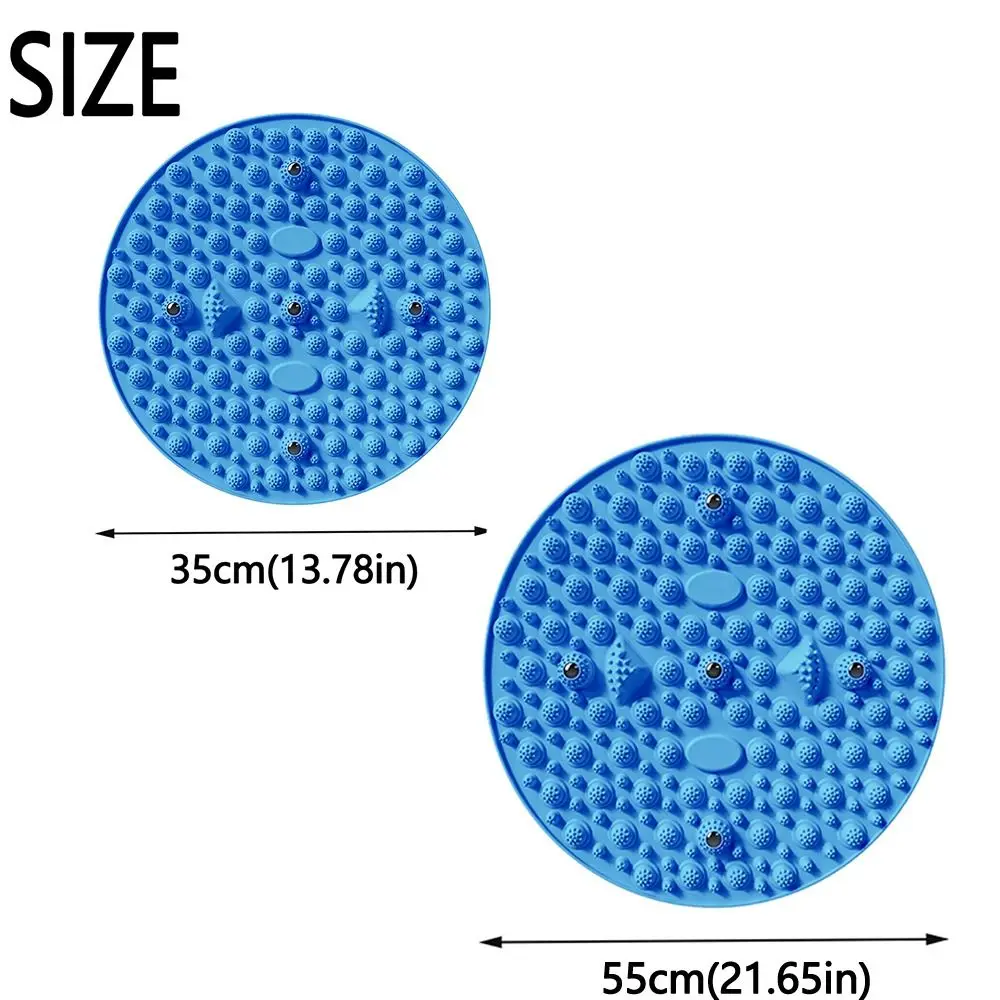 Креативный массажный коврик для ног бытовой противоскользящий расслабления