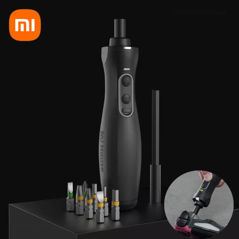 

Xiaomi Wiha Home Appliance Power Screwdriver 8 In 1 Cross Flat Plum Blossom Dismantling Machine for Home Maintenance Tool