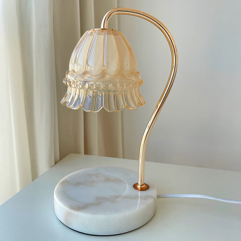 

Aromatherapy wax lamp, bedroom bedside candle lamp, retro atmosphere, dimming decorative table lamp