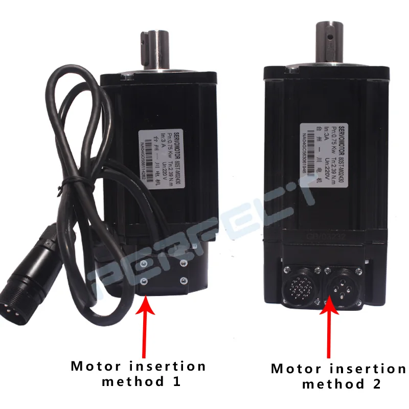 80ST-M04025 Серводвигатель переменного тока 220 В 1000 Вт 4 Нм 2500 об/мин 1 кВт однофазный