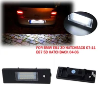 led number car license plate light lamp car accessories fit for bmw e81 e87e87n f20 f21z4 e85 e86 e89 f12 f13 f06 1 series