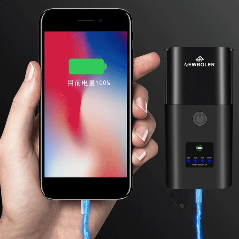 ABHS-велосипедный фонарь 1000 люмен 4000 мАч велосипедная фара Power Bank фонарик руль USB зарядка дорожное велосипедное освещение (art.: 3920cf1315b21) - 3920cf1315b21