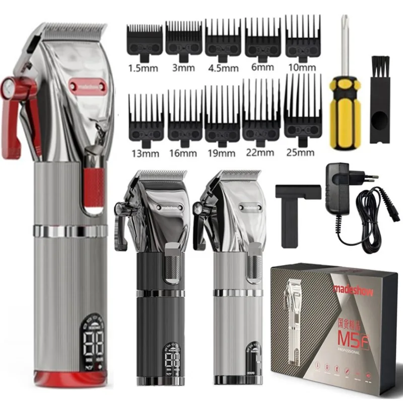 

Madeshow M5 Hair Clipper Professional Hair Clipper Men Cordless Hair Clipper Trimmer Top Quality Hair Cutting Tools