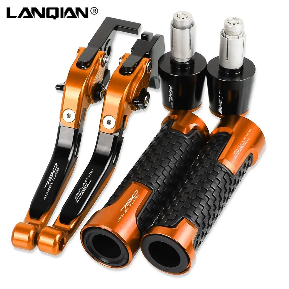 

Motorcycle Aluminum Brake Clutch Levers Hand Grips Ends Parts For 790ADVENTURE 790 ADVENTURE ADV R 2017 2018 2019 Accessories