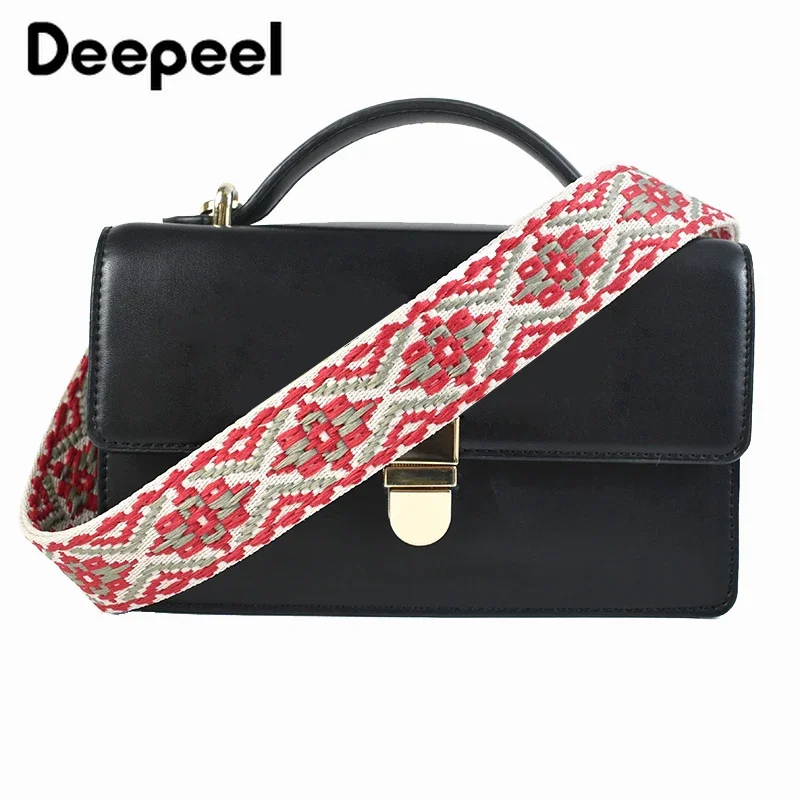 Deepeel 3 8 см Широкий ремень для сумки с вышивкой женская сумка через плечо ремня на