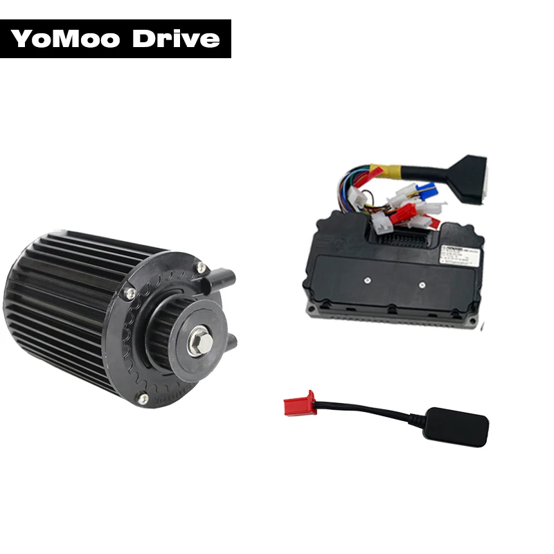 1000 Вт 72 в QS90 55KPH 3500 об/мин Средний приводной двигатель с контроллером