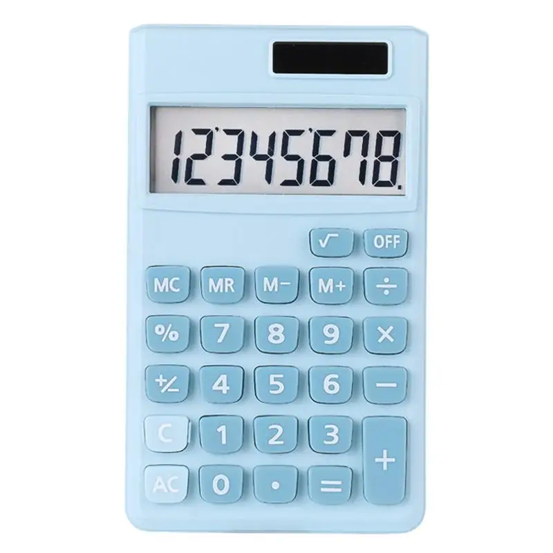

Student Calculator Portable Student Calculators With Silicone Pressing Buttons Energy Saving Calculators Calculating Tool For