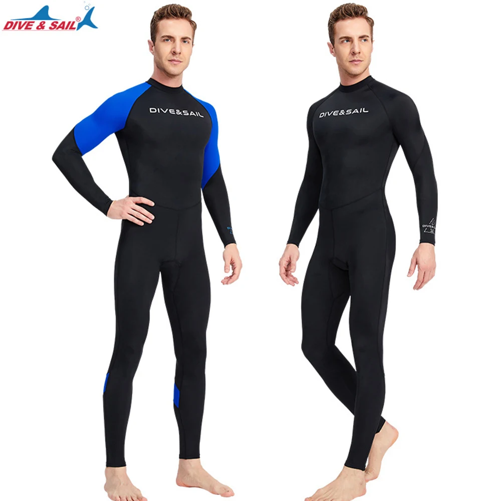 Men's High-Quality Fashion Lycra Surfing Suit One-Piece Quick-Drying Sunscreen New Water Sports Swimming Snorkeling Surfing Suit