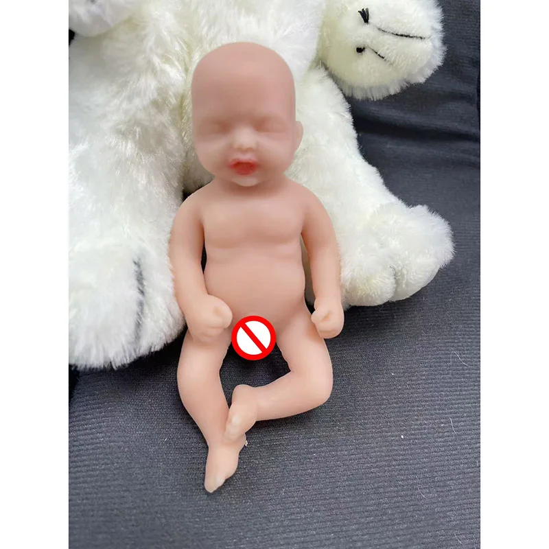 5-дюймовые мягкие силиконовые куклы реборн для мальчиков Lucas мягкая на ощупь