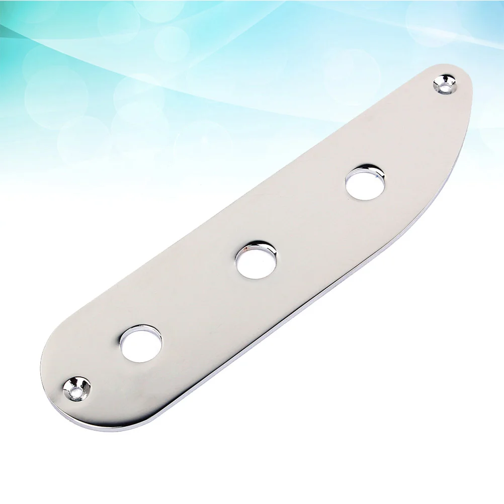 

3 Holes Electric Guitar Supplies Control Plate Parts Replacement Musical Instrument Accessories Metal