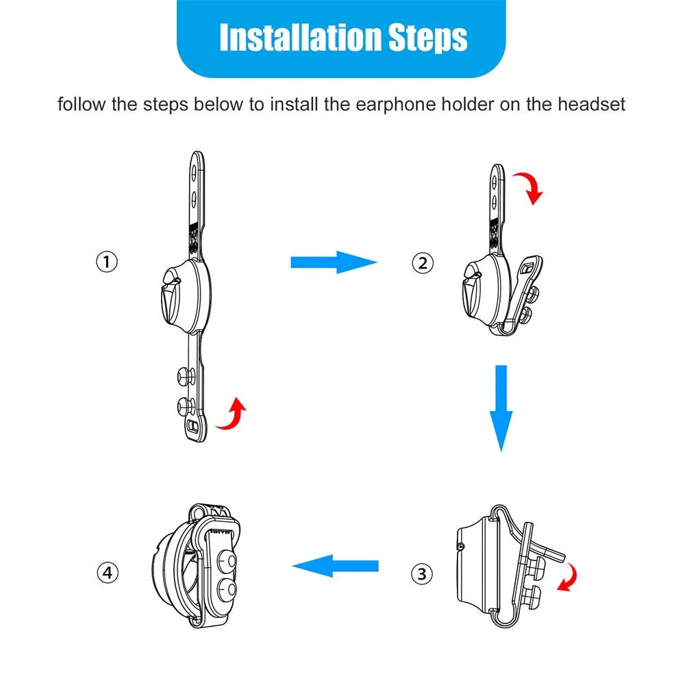 Силиконовые держатели для наушников Oculus Quest 1 VR