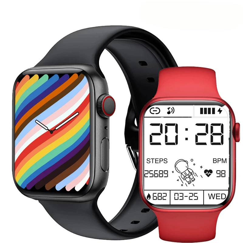 

Smart watch Women's Men's watches 2022 Original Smartwatch X7 Sports digital for Apple IWO Series 7 women wrist Man Smartwatches