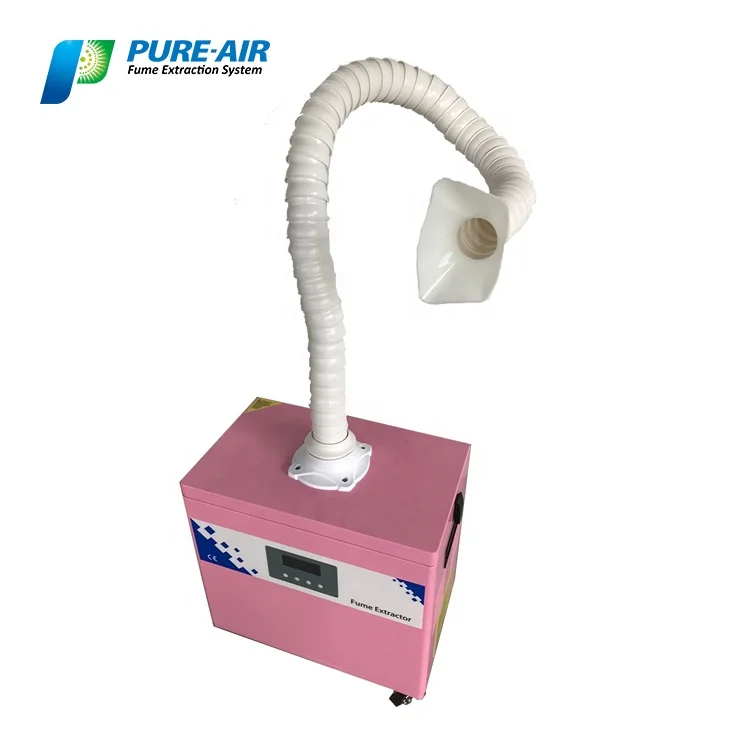 

PA-300TS-IQ-A-PP Pure-Air Portable Nail Dust Collector Extractor 200w