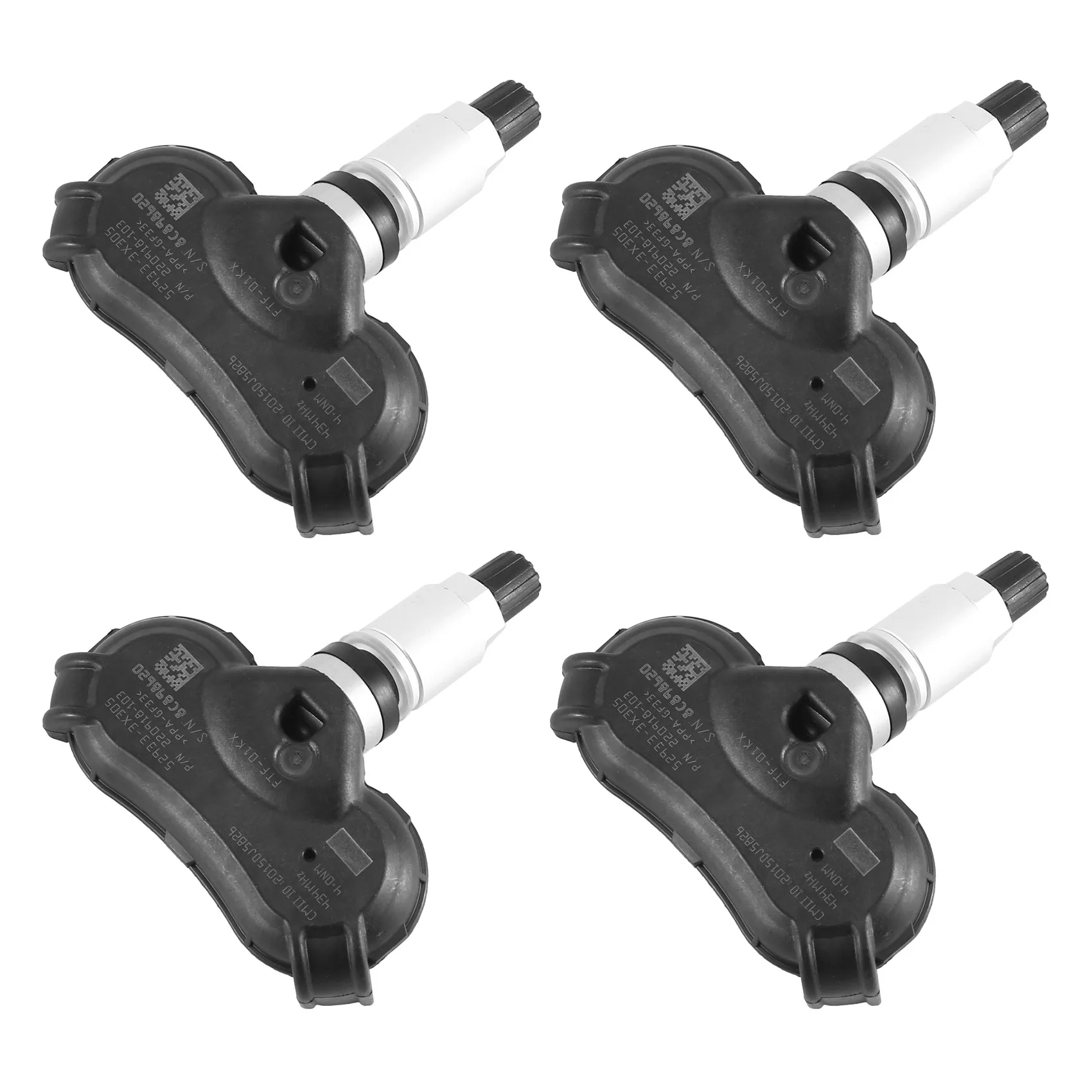 Набор из 4 датчиков давления в шинах TPMS 52933-3X305 для HYUNDAI ELANTRA KIA RIO Cer 529333X305