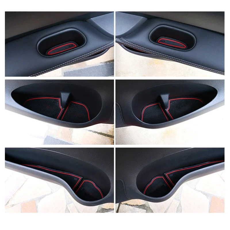 Противоскользящие коврики для грязных ворот подушечки чашек PERODUA ALZA M500 2018 2019 2020