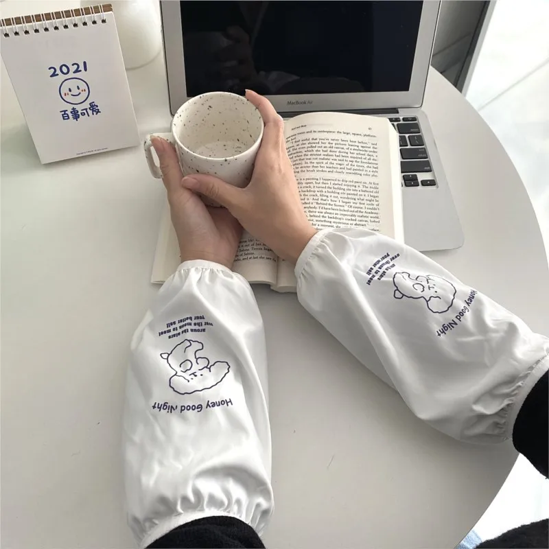 

Korean Style Lovely Cartoon Sleeves Household Office Long Sleeves Multi-Functional Student Anti-Dirty Waterproof OversleeveLC502