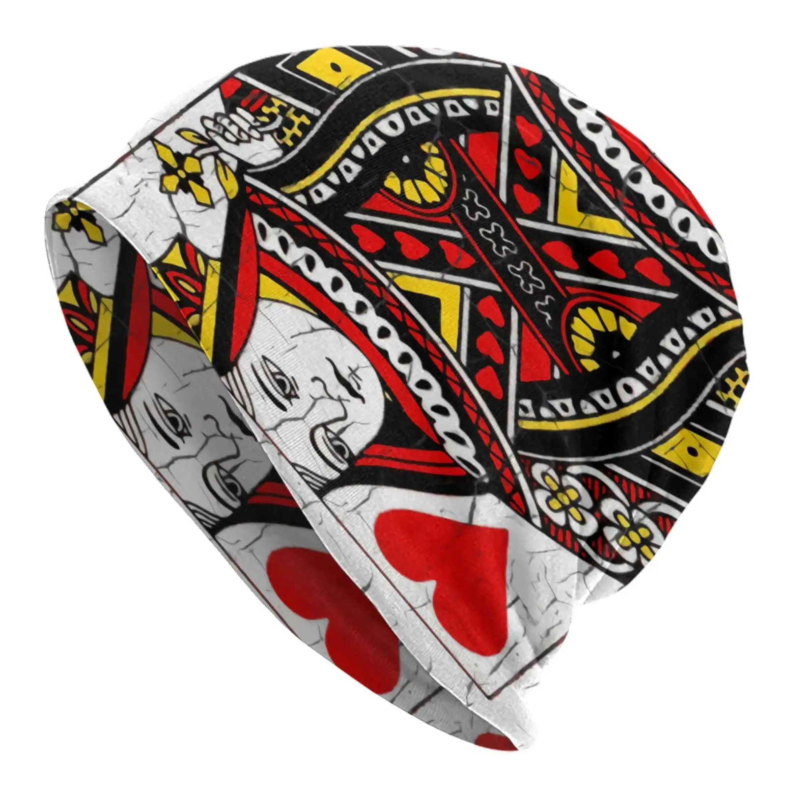 

Кепка для игральных карт Queen Of Hearts Мужская кепка s атласная Кепка головной убор женская шапка летняя кепка s для женщин и мужчин Кепка s Кепка