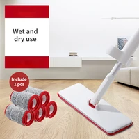 jesun lazy mop tablet self squeeze water household hand free wet and dry mop office dust push mop