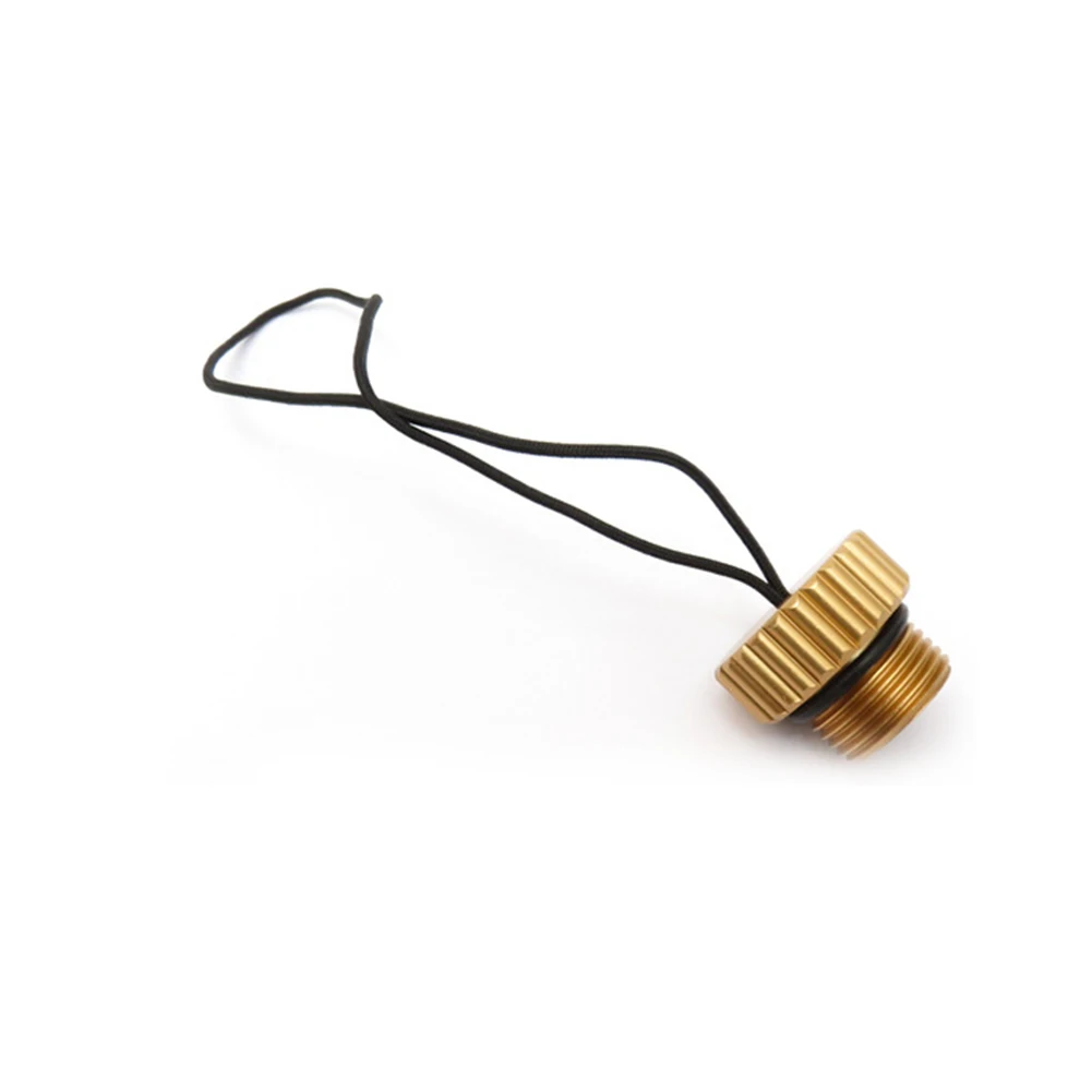 Пылезащитная алюминиевая Заглушка с резьбой для клапана бака дайвинга