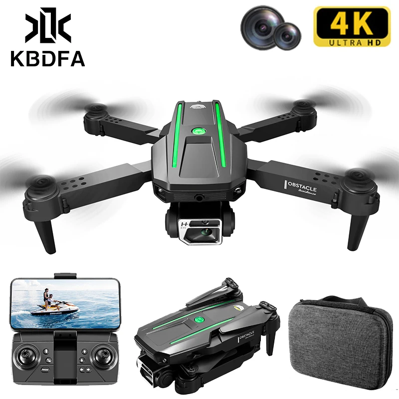 

KBDFA S86 Drone High Definition Aerial Photography Rc Aircraft Four-Sided Obstacle Avoidance Four-Axis Folding Aircraft Toy Gift