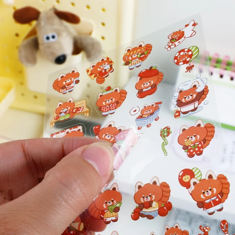 Фото 24PACK/ лот KAWAII кроличья сова носить наклейки животных милые скрапбукер DIY дневник декоративные канцелярские принадлежности наклейки альбом STICK LABEL №4
