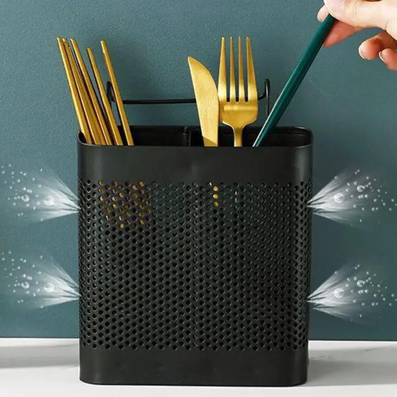 Кухонный настольный держатель для палочек еды удобный столовых приборов ложки