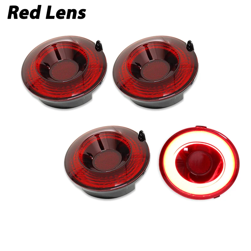 Без ошибок, красный фонарь заднего хода/стоп-сигналов поворота автомобиля, комплект задних ходовых огней/габаритных огней для Chevrolet Corvette C6 2005-2013