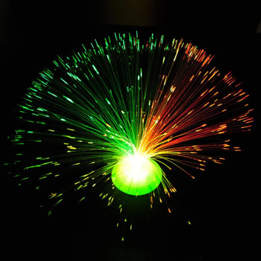 

Romantic Night Wedding Holiday Random Color Gift Home Decor Battery Powered Garden Christmas Tree LED Fiber Optic Lantern