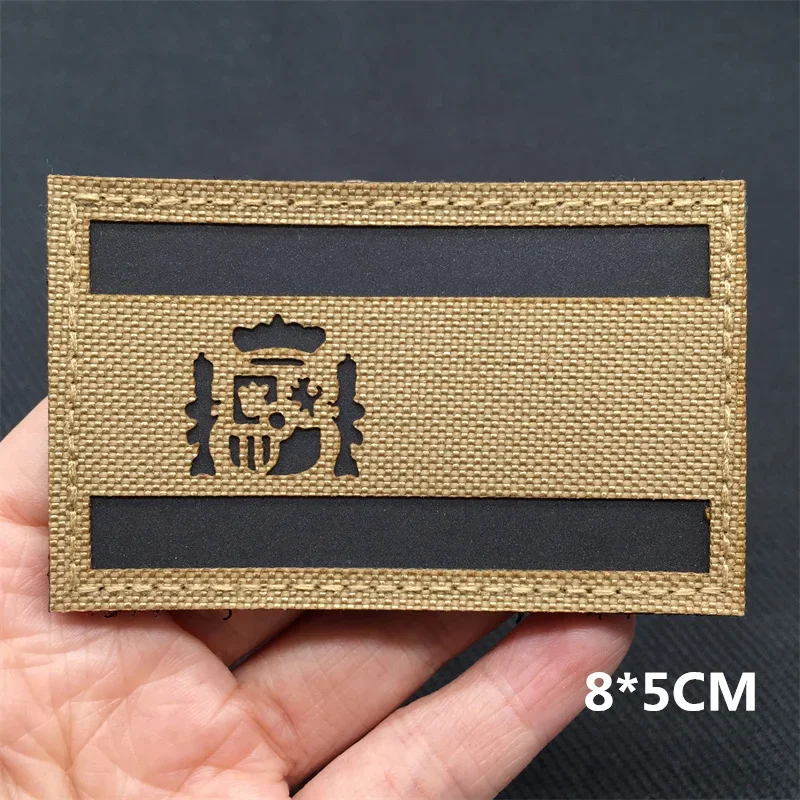 Нашивки с национальными флагами ИК-светоотражающие тактические нашивки на