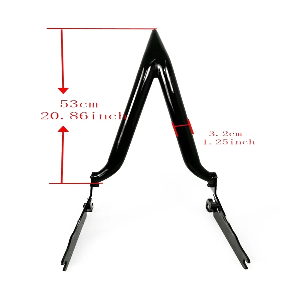 

Спинка пассажирского сисси-бар для Harley Dyna FXDB Street bob FXDC Super Glide Custom 2007-2017