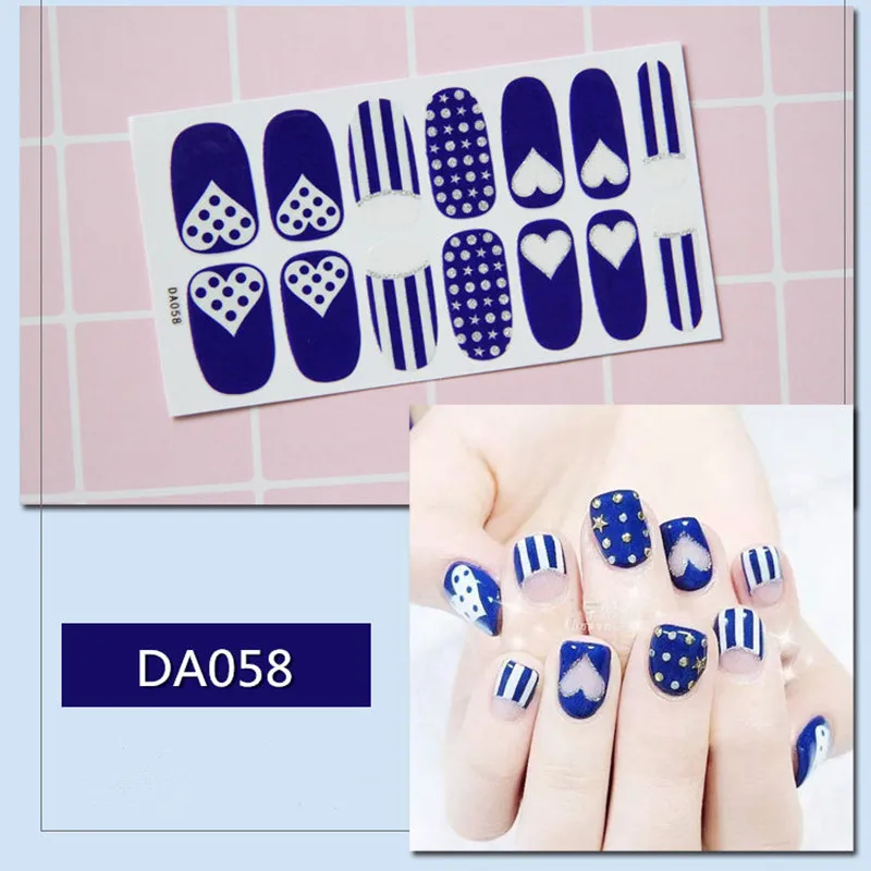 Наклейки для ногтей 14 типсов |