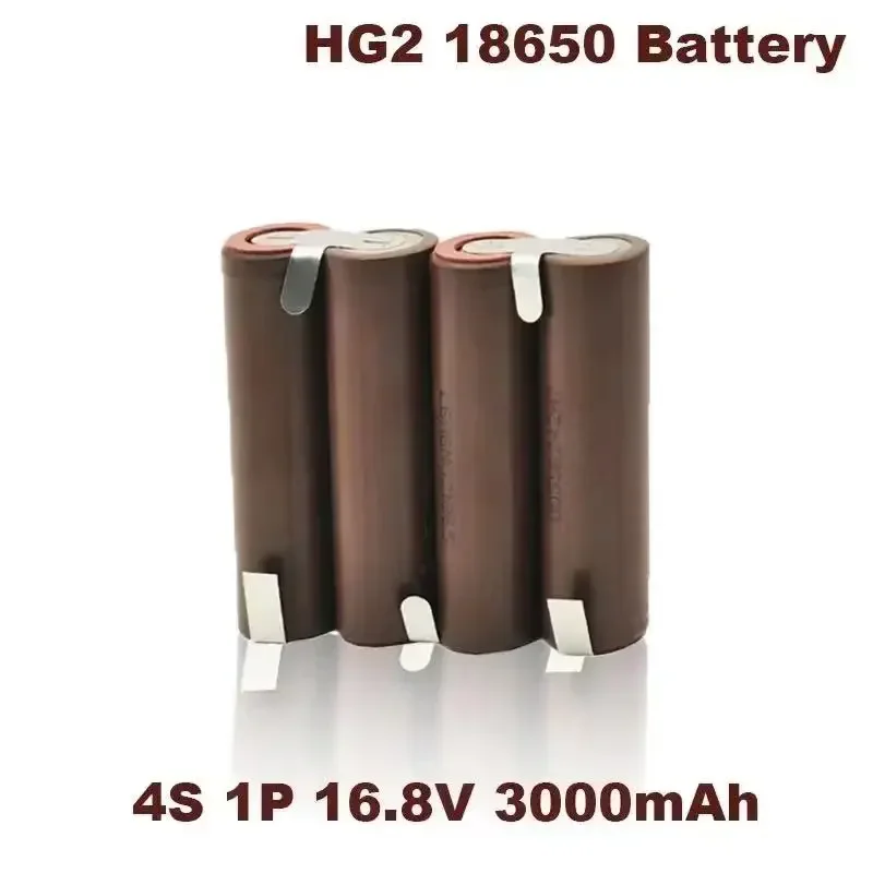 Оригинал 18650 HG2 6000 мА/ч 3000 3S 4S 6S 8S 7 4 В 12 6 в 14 8 18 25 2 29 для отвертки