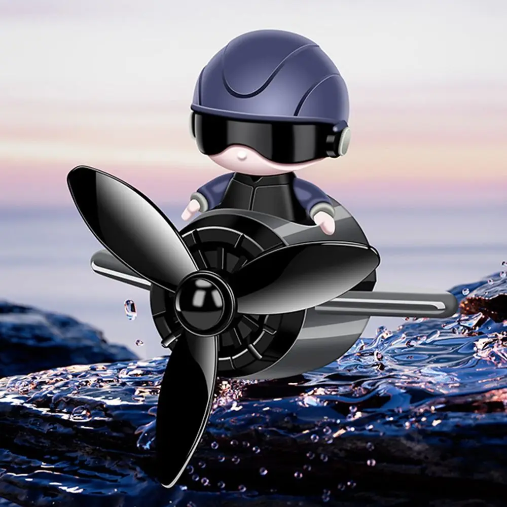 Автоматический вращающийся автомобильный освежитель воздуха мультяшный дизайн