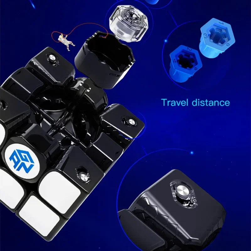 GAN 356XS кубик Гань 3x3 Магнитный скоростной куб без наклеек Gan 356xs Speedcube 3x3x3