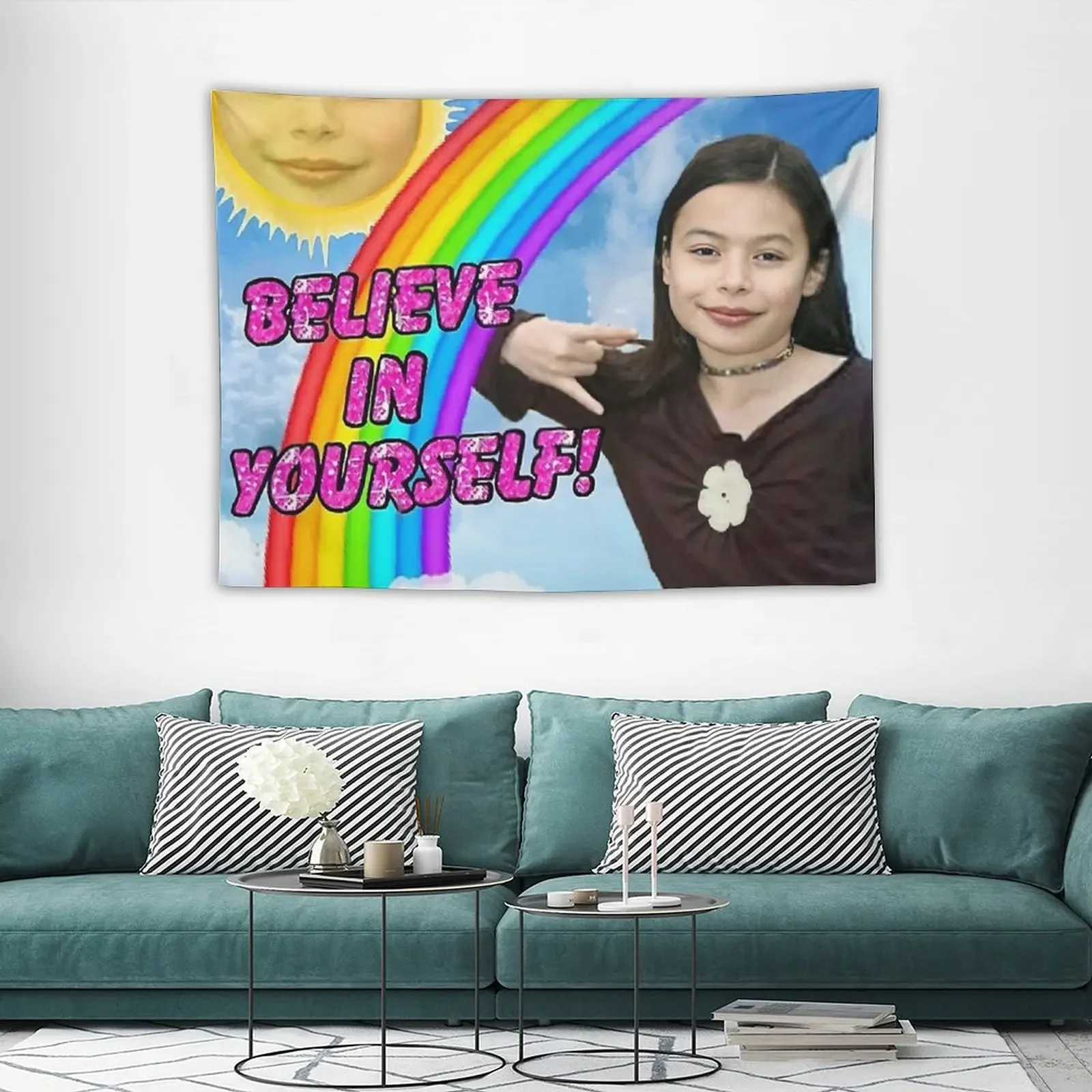 Верьте себе Миранда в себя гобелен корейский декор для комнаты Украшение стен