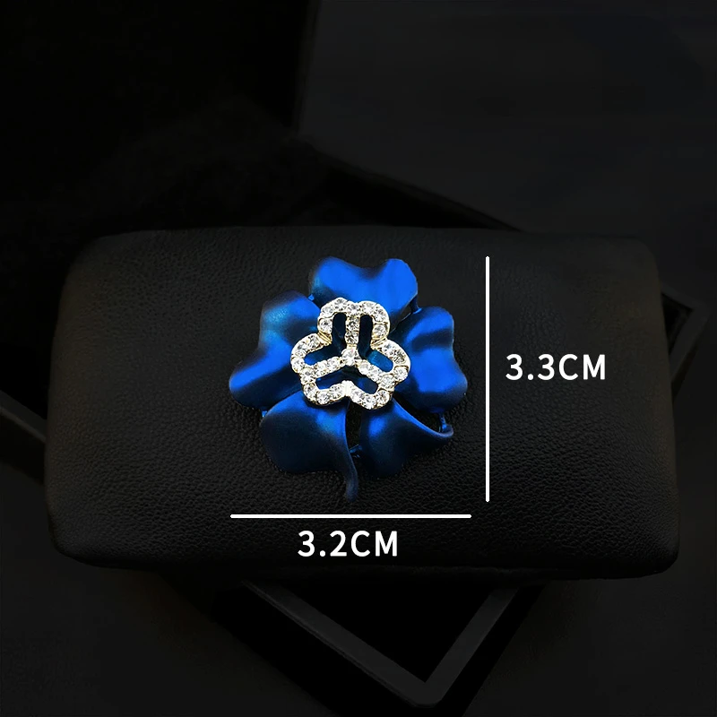 Upscale Retro Women's Federation Sign Brooch Women's Federation Commemorative Badge Corsage Pins Accessories Rhinestone Jewelry