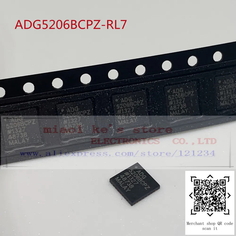 

100% Новый оригинальный; Φ ADG5206BCPZ 5206BCPZ ADG5206 [ 9V-40V 230ns,185ns 65MHz ]- IC MUX 1X16:1 32-LFCSP-WQ(5x5)
