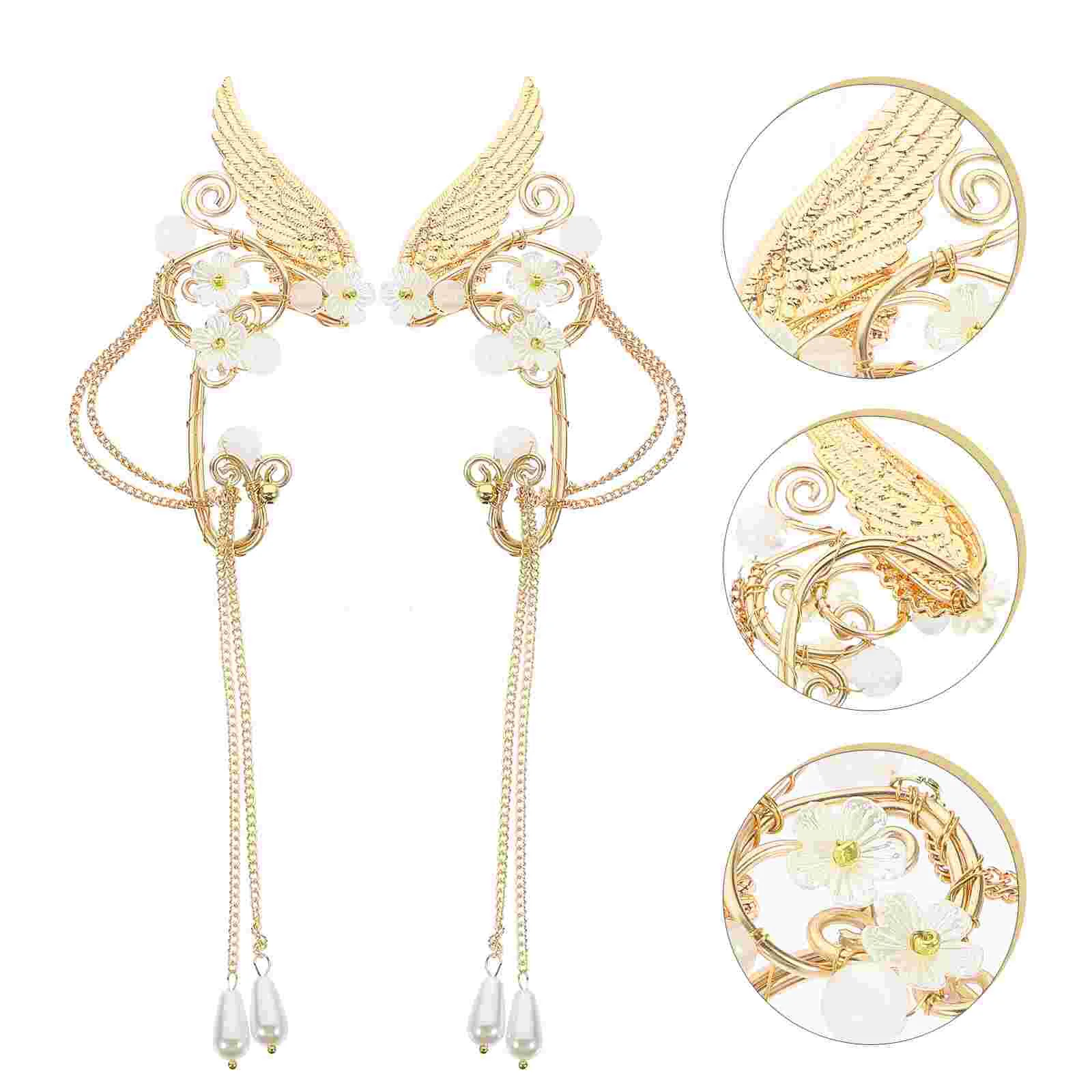 

1 пара, женские серьги-клипсы с жемчугом