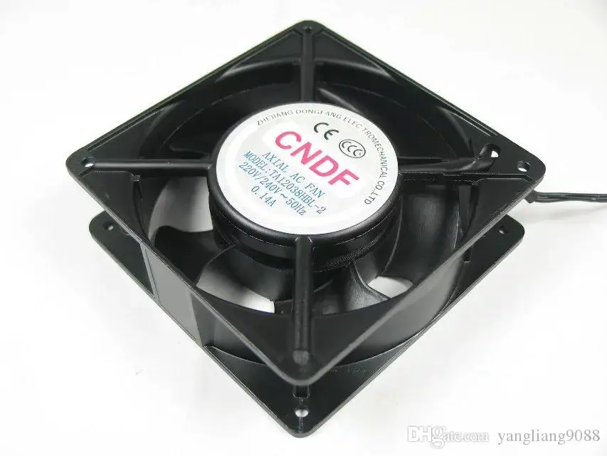 Новый CNDF TA12038HBL-1 2 3 TA12038HSL-1 2 3 110V 220V 380V серверный квадратный охлаждающий вентилятор